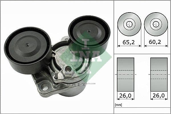 OEM TENSIONER ASSY, PULLEY 534050510