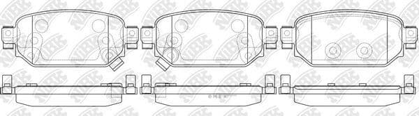 OEM PAD KIT, DISC BRAKE PN5819