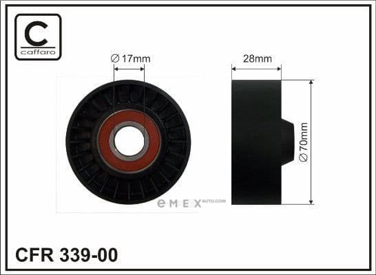 OEM PULLEY ROLLER ASSY 33900