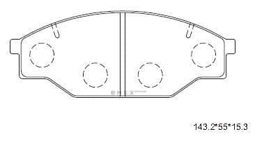 OEM BRAKE PAD KD2689