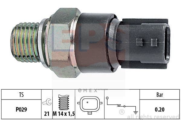 OEM SENSOR ASSY, OIL PRESSURE 1800189