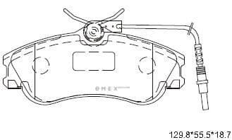 OEM BRAKE PAD KD7523