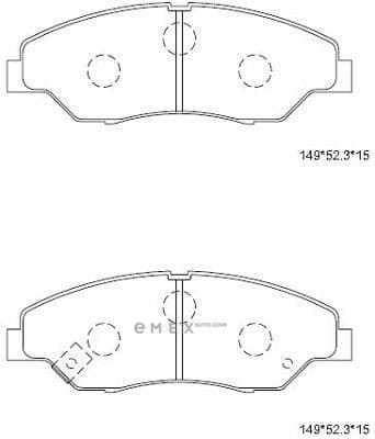 OEM BRAKE PAD KD9708