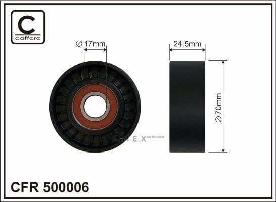 OEM PULLEY ROLLER ASSY 500006