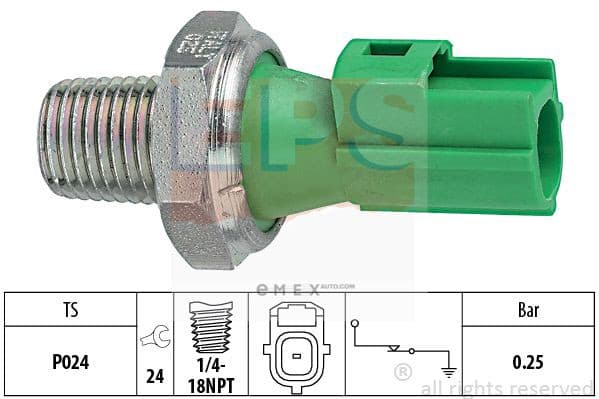 OEM SENSOR ASSY, OIL PRESSURE 1800146