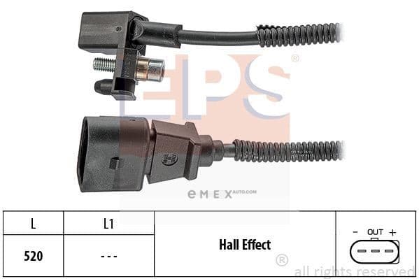 OEM SENSOR ASSY, CRANKSHAFT POSITION 1953443