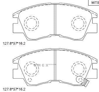 OEM BRAKE PAD KD4232