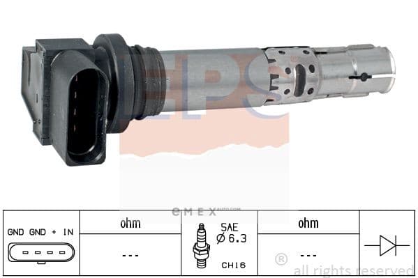 OEM COIL ASSY, IGNITION 1970474