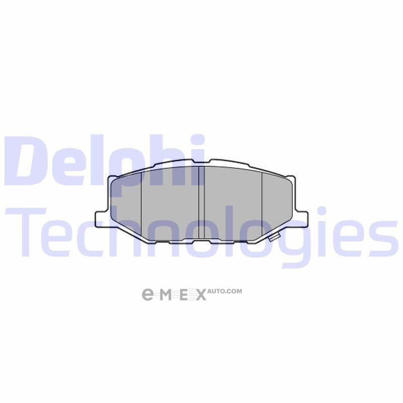 OEM PAD KIT, DISC BRAKE LP3637