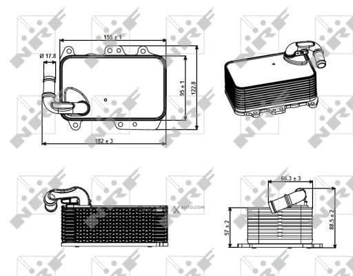 OEM OIL COOLER ASSY 31272