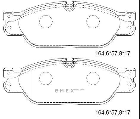 OEM BRAKE PAD KD6519