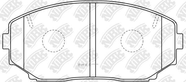 OEM PAD KIT, DISC BRAKE PN3813