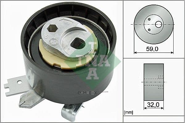 OEM TENSIONER ASSY, PULLEY 531090610