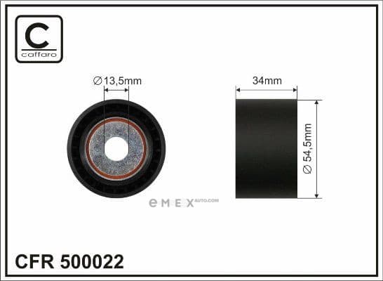 OEM PULLEY ROLLER ASSY 500022