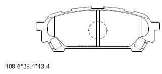 OEM BRAKE PAD KD3720