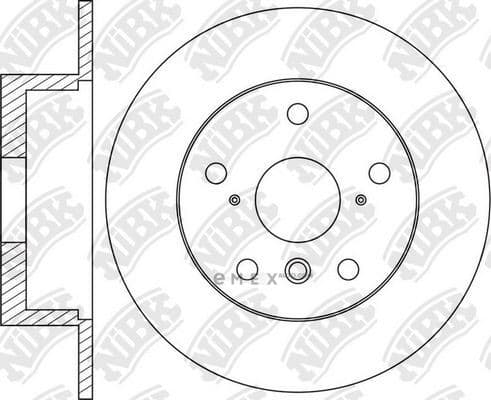 OEM BRAKE DRUM RN1666