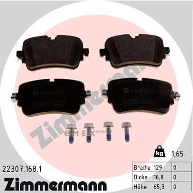 OEM PAD KIT, DISC BRAKE 223071681