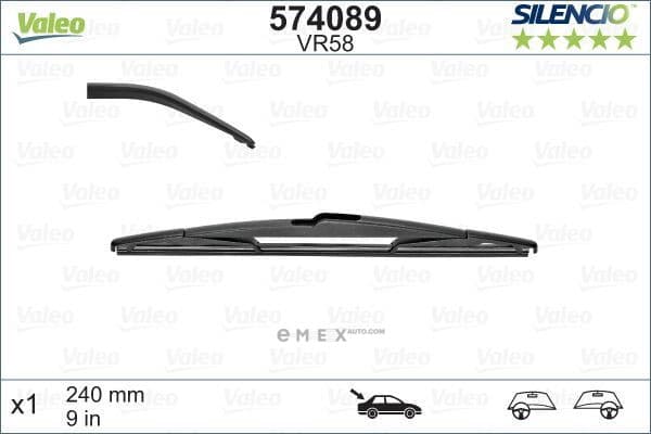 OEM WIPER BLADE ASSY 574089