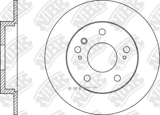 OEM BRAKE ROTOR RN1575