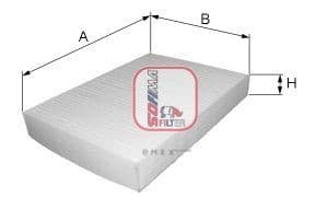 OEM FILTER ASSY, CABIN AIR S3211C