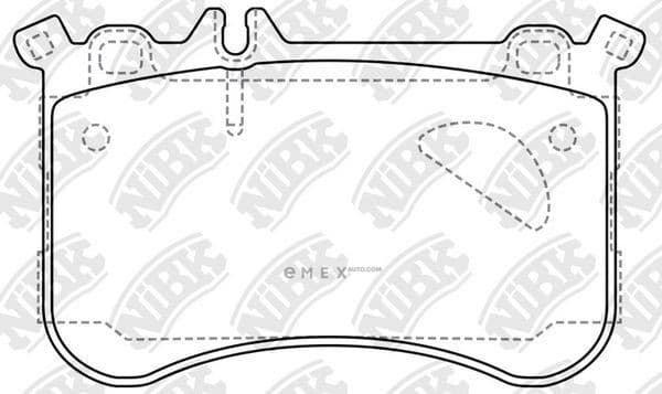 OEM PAD KIT, DISC BRAKE PN0741