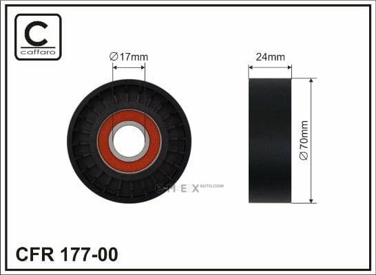 OEM PULLEY ROLLER ASSY 17700