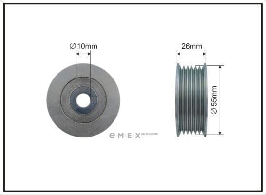 OEM PULLEY ROLLER ASSY 500188