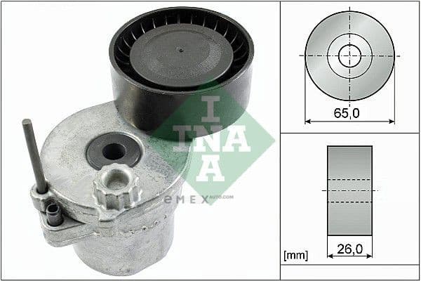 OEM TENSIONER ASSY, PULLEY 534057010