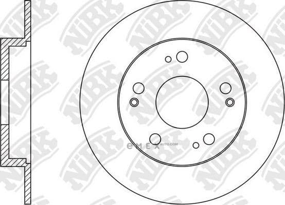 OEM BRAKE ROTOR RN1609