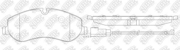 OEM PAD KIT, DISC BRAKE PN0667W