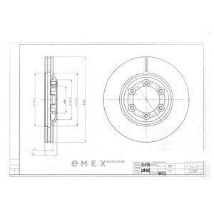 OEM BRAKE DISC (DOUBLE PACK) BG4175