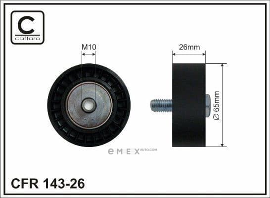 OEM PULLEY ROLLER ASSY 14326