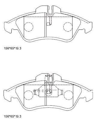 OEM BRAKE PAD KD7799