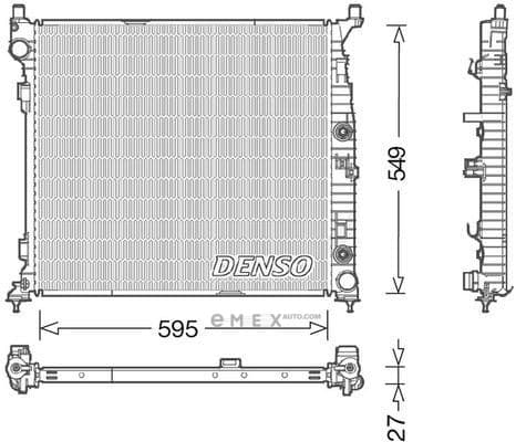 OEM RADIATOR ASSY, ENGINE COOLANT DRM17055