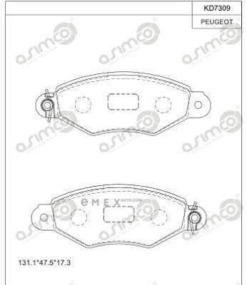 OEM BRAKE PAD KD7309