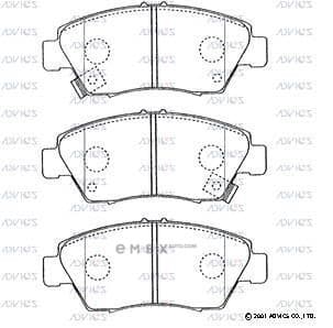 OEM BRAKE PAD FRONT 06450-S5A-J00 HO CIVIC 199511-2001 C1N016