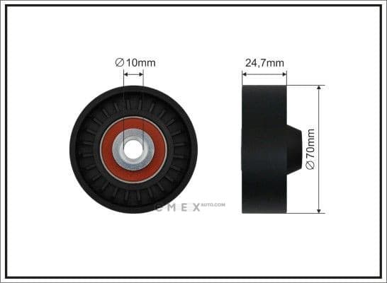 OEM PULLEY ROLLER ASSY 500619