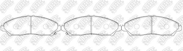 OEM PAD KIT, DISC BRAKE PN0645