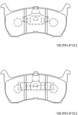 OEM BRAKE PAD KD6711