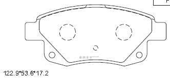 OEM BRAKE PAD KD6789