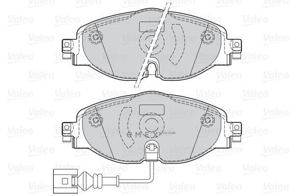 OEM PAD KIT, DISC BRAKE 302145