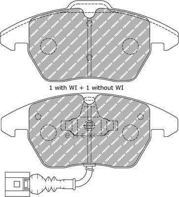 OEM PAD KIT, DISC BRAKE FDS1641