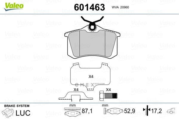 OEM 601463