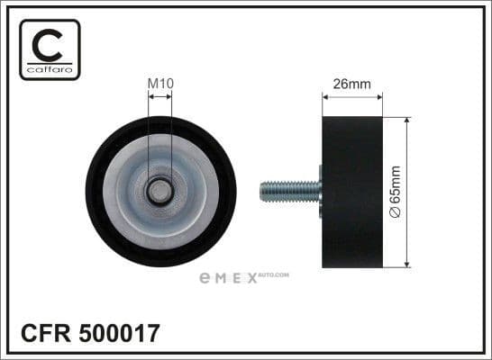 OEM PULLEY ROLLER ASSY 500017