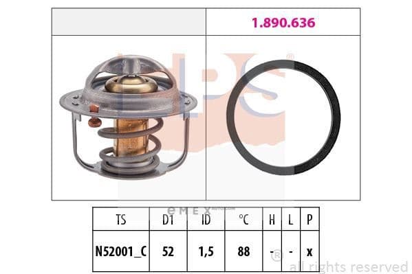 OEM THERMOSTAT ASSY 1880554