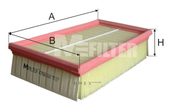 OEM FILTER ASSY, AIR ELEMENT K766