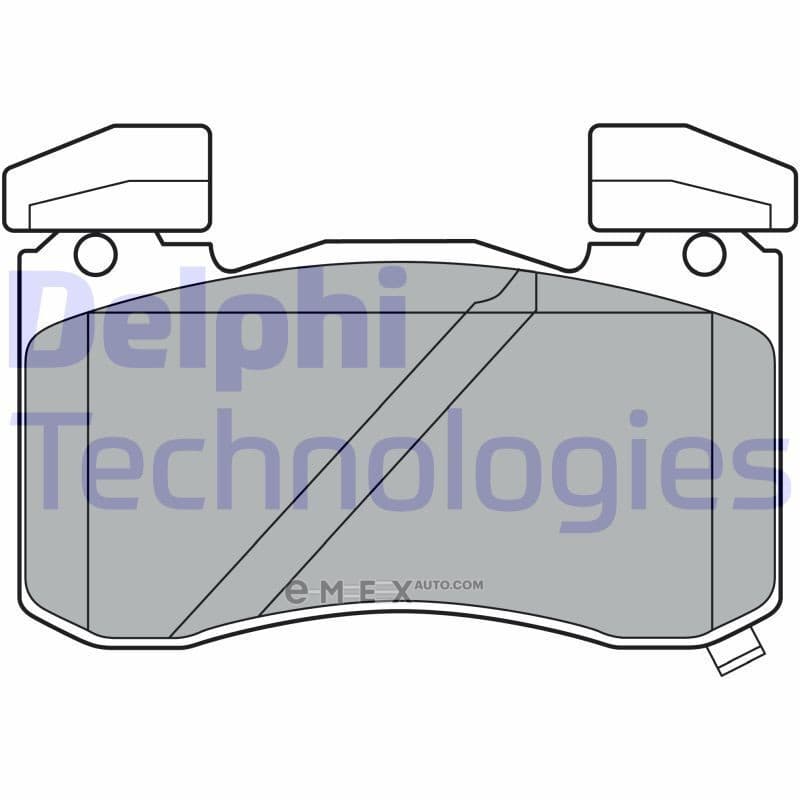 OEM PAD KIT, DISC BRAKE LP3396