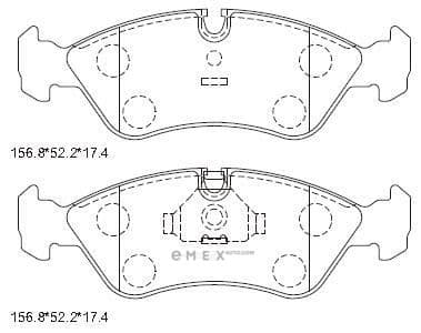 OEM BRAKE PAD KD7707