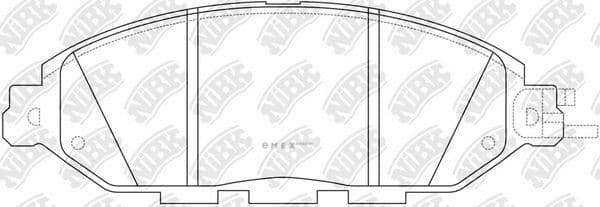 OEM SHOE KIT, DRUM BRAKE PN50001S