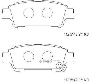 OEM Advance Technology Brake Pad Kit KD2746